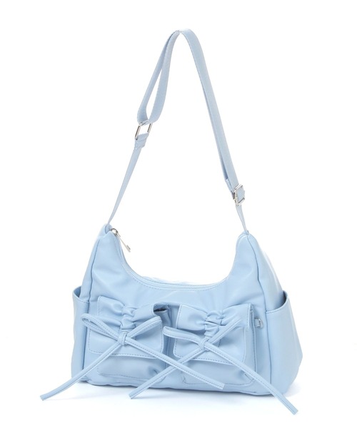 repipi armario（レピピ アルマリオ）の「リボンフラップショルダー（ショルダーバッグ・キッズ・ホワイト/シルバー/ブラック/ピンク/ピンク系その他/サックスブルー/ブラウン/イエロー/ピンク系その他3/ブルー系その他・FREE）」の4枚目の写真