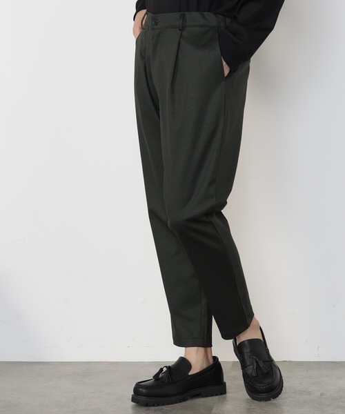 FOUND GOOD（ファウンドグッド）の「ジャージースラックス（スラックス・メンズ・ネイビー/グリーン/ブラック/グレー系・S/M/L/XL）」の4枚目の写真