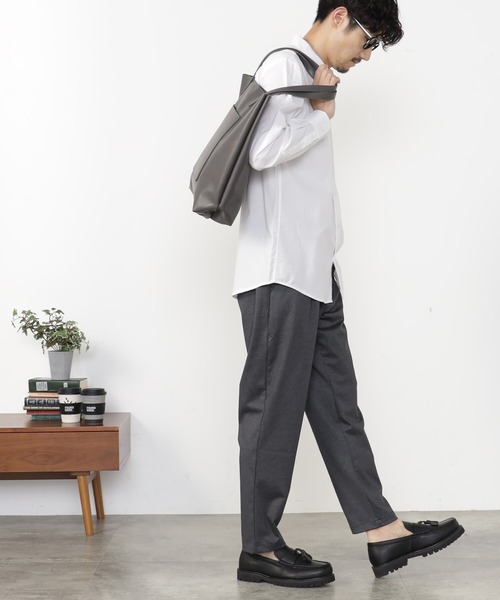 FOUND GOOD（ファウンドグッド）の「ジャージースラックス（スラックス・メンズ・ネイビー/グリーン/ブラック/グレー系・S/M/L/XL）」の12枚目の写真