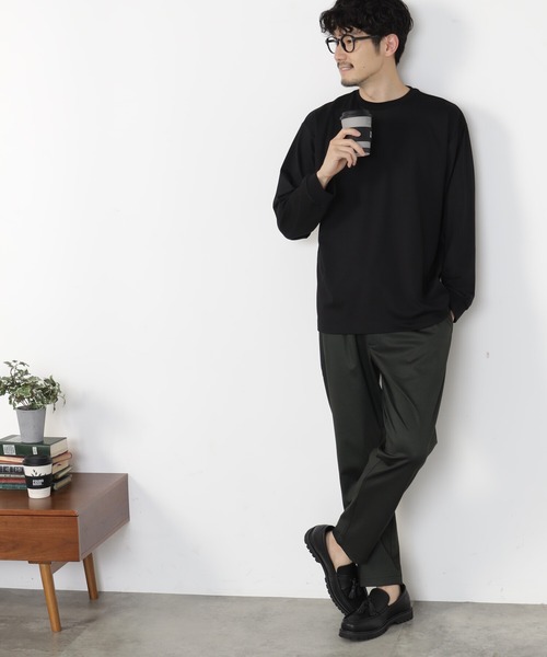 FOUND GOOD（ファウンドグッド）の「ジャージースラックス（スラックス・メンズ・ネイビー/グリーン/ブラック/グレー系・S/M/L/XL）」の13枚目の写真