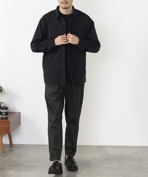 FOUND GOOD（ファウンドグッド）の「ジャージースラックス（スラックス・メンズ・ネイビー/グリーン/ブラック/グレー系・S/M/L/XL）」の16枚目の写真