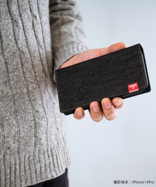 EDWIN（エドウィン）の「iPhone17 iPhone17Pro iPhone17e iPhone17ProMax iPhoneAir iPhone16/16Pro/16e/16ProMax エドウィン [タグデニム手帳]（スマホケース/カバー・メンズ・ブラック/インディゴブルー・iPhone 16 Pro Max/iPhone 16 Pro/iPhone 16/iPhone 16e/iPhone 17/iPhone 17 Pro/iPhone 17 Pro Max/iPhone Air）」の5枚目の写真