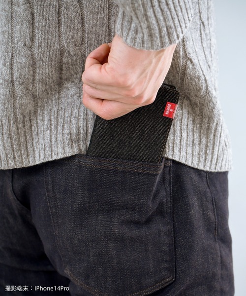 EDWIN（エドウィン）の「iPhone17 iPhone17Pro iPhone17e iPhone17ProMax iPhoneAir iPhone16/16Pro/16e/16ProMax エドウィン [タグデニム手帳]（スマホケース/カバー・メンズ・ブラック/インディゴブルー・iPhone 16 Pro Max/iPhone 16 Pro/iPhone 16/iPhone 16e/iPhone 17/iPhone 17 Pro/iPhone 17 Pro Max/iPhone Air）」の7枚目の写真