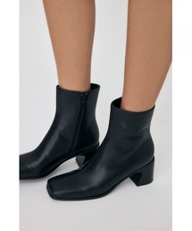 【ZOZO・一部店舗限定】スクエアトゥ  ショートブーツ