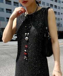 Ameri | ASSORTMENT BEADS LOOP TIE(ネックレス)