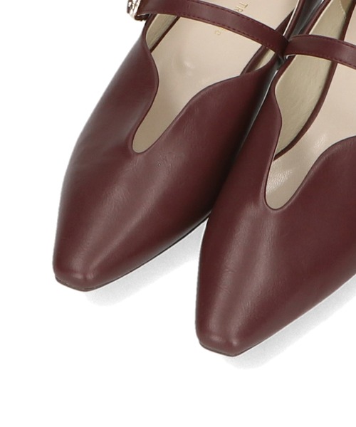 ORiental TRaffic（オリエンタルトラフィック）の「ベルトデザインフラットパンプス 45302（パンプス・レディース・ホワイト/レッド/ブラック・33/34/35/36/37/38/39/40/41/42/43）」の20枚目の写真