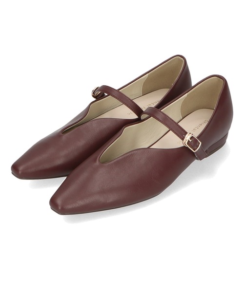 ORiental TRaffic（オリエンタルトラフィック）の「ベルトデザインフラットパンプス 45302（パンプス・レディース・ホワイト/レッド/ブラック・33/34/35/36/37/38/39/40/41/42/43）」の16枚目の写真