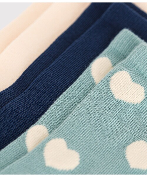 PETIT BATEAU（プチバトー）の「ソックス３点セット（ソックス/靴下・キッズ・その他1/その他2・3-4Y/5-6Y/8Y-10Y/12Y-14Y）」の5枚目の写真