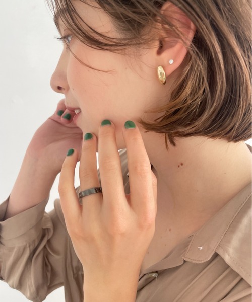 ciite'(シーテ)の「フラットチェーンリング(リング・レディース・シルバー/ブラック/ゴールド・FREE)」の10枚目の写真