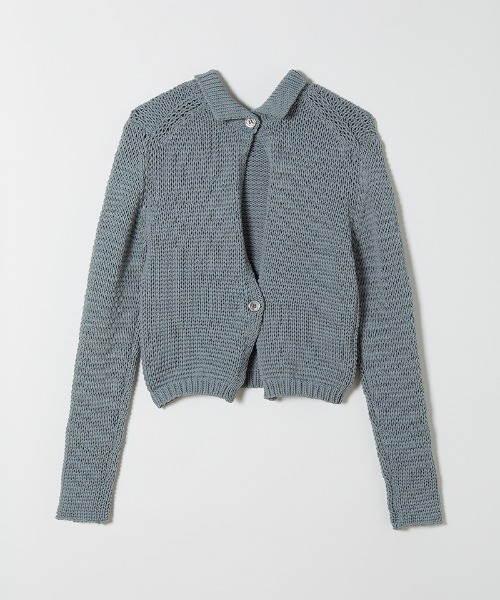 soduk（スドーク）の「two ways cardigan（カーディガン/ボレロ・レディース・ブラック/グレー・ONE SIZE）」の12枚目の写真