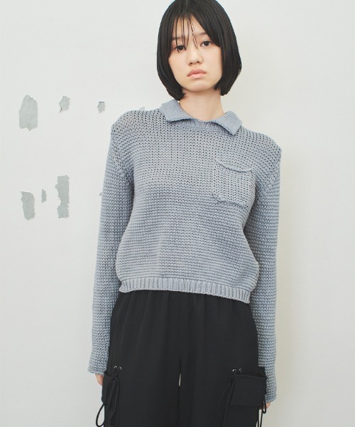 soduk（スドーク）の「two ways cardigan（カーディガン/ボレロ・レディース・ブラック/グレー・ONE SIZE）」の10枚目の写真