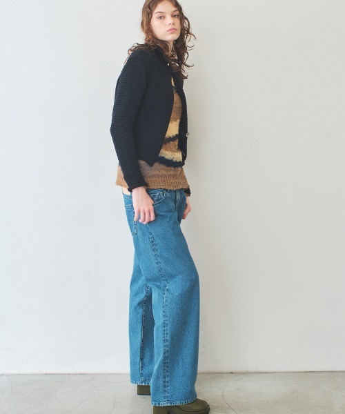 soduk（スドーク）の「two ways cardigan（カーディガン/ボレロ・レディース・ブラック/グレー・ONE SIZE）」の18枚目の写真