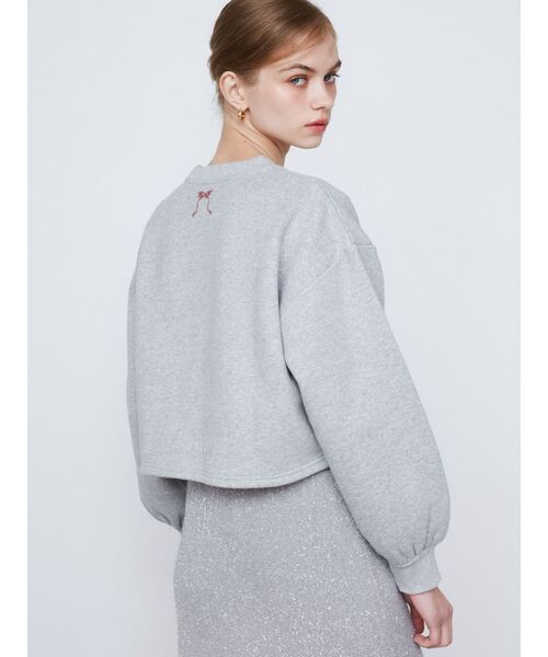 CALNAMUR（カルナムール）の「CAT SWEAT/キャットスウェット（スウェット・レディース・ホワイト/グレー/ブルー・FREE）」の19枚目の写真