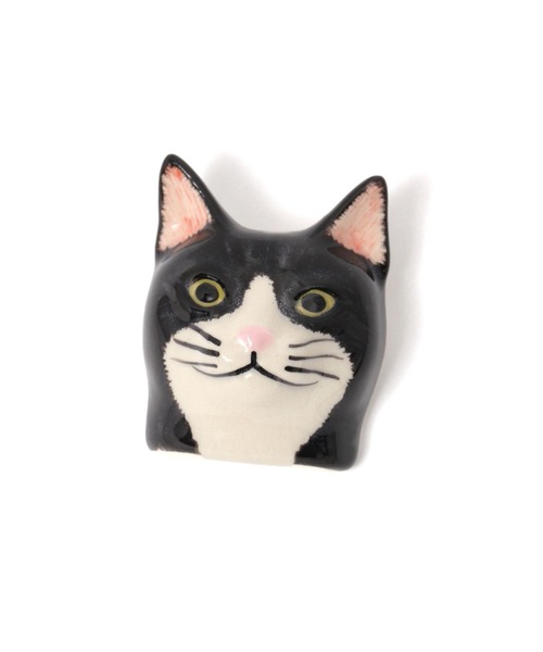 studio CLIP（スタディオクリップ）の「陶器アニマルフェイスブローチ（ブローチ/コサージュ・レディース・その他2/その他3/その他1/その他5/その他7/その他4/その他6・FREE）」の5枚目の写真