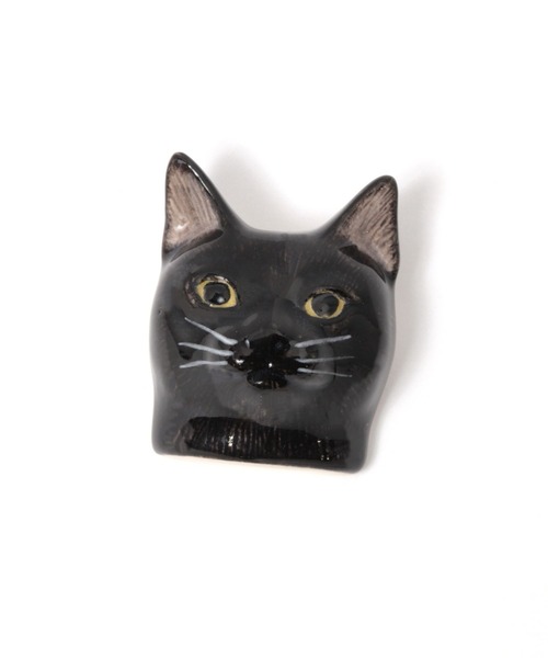 studio CLIP（スタディオクリップ）の「陶器アニマルフェイスブローチ（ブローチ/コサージュ・レディース・その他2/その他3/その他1/その他5/その他7/その他4/その他6・FREE）」の6枚目の写真