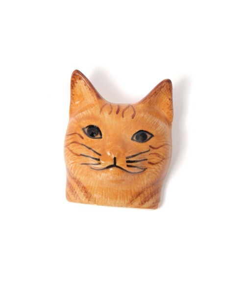 studio CLIP（スタディオクリップ）の「陶器アニマルフェイスブローチ（ブローチ/コサージュ・レディース・その他2/その他3/その他1/その他5/その他7/その他4/その他6・FREE）」の7枚目の写真