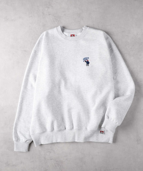 Right-on(ライトオン)の「【BEN DAVIS】ゴリラワンポイントクルー(スウェット・メンズ・ブラック/グレー・M/L)」の1枚目の写真