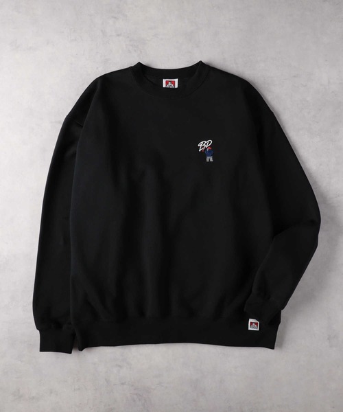 Right-on(ライトオン)の「【BEN DAVIS】ゴリラワンポイントクルー(スウェット・メンズ・ブラック/グレー・M/L)」の4枚目の写真