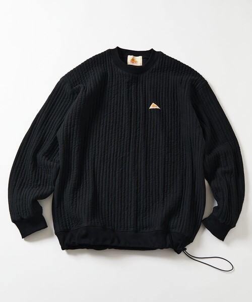 【セール】限定展開 KELTY×FREAK'S STORE/ケルティ 別注 ヴィンテージロゴ キルティング スピンドル プルオーバー / クルーネック（スウェット）｜FREAK'S STORE（フリークスストア）