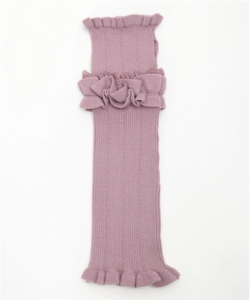 axes femme(アクシーズファム)の「ローズ刺繍アームウォーマー(アームカバー・レディース・ダークブラウン/ラベンダー/キナリ・FREE)」の19枚目の写真