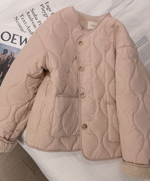 DECEMBERMAY☆キルティングジャケット LAVENHAM DENSTON ポリエステル キルティングジャケット