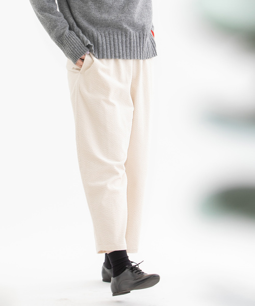 nop de nod(ノップドゥノッド)の「Pommeコーデュロイパンツ(その他パンツ・レディース・アイボリー/ブラック/ターコイズブルー/ネイビー・M)」の9枚目の写真