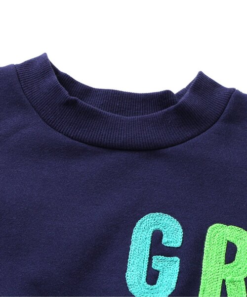 F.O.KIDS(エフオーキッズ)の「ロゴ刺繍トレーナー(スウェット・キッズ・グレー/マスタード/ネイビー/レッド・80/90/100/110/120/130/140)」の12枚目の写真