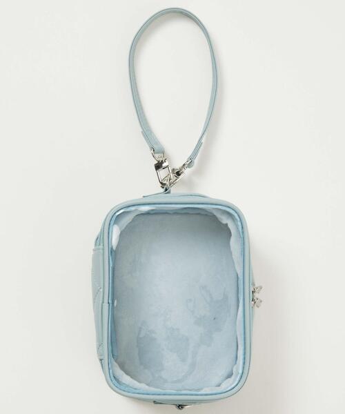 WEGO（ウィゴー）の「WEGO/パールキルティング2WAYぬいポーチ（ポーチ・レディース・ライトパープル/ブラック/ワイン/ライトピンク/サックスブルー/ゴールド/シルバー/オフホワイト・FREE）」の3枚目の写真