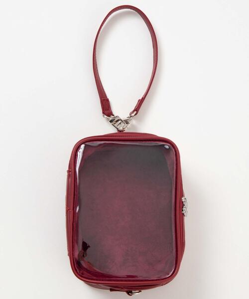 WEGO（ウィゴー）の「WEGO/パールキルティング2WAYぬいポーチ（ポーチ・レディース・ライトパープル/ブラック/ワイン/ライトピンク/サックスブルー/ゴールド/シルバー/オフホワイト・FREE）」の6枚目の写真