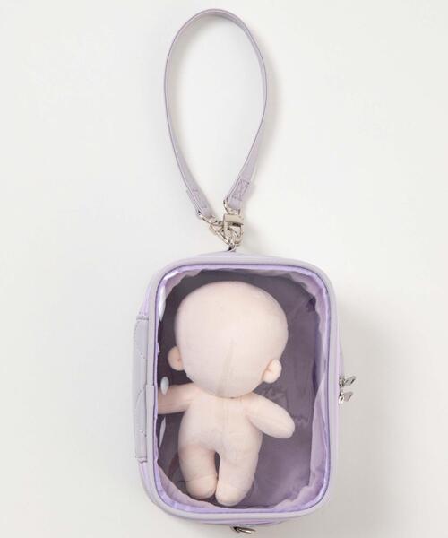 WEGO（ウィゴー）の「WEGO/パールキルティング2WAYぬいポーチ（ポーチ・レディース・ライトパープル/ブラック/ワイン/ライトピンク/サックスブルー/ゴールド/シルバー/オフホワイト・FREE）」の18枚目の写真