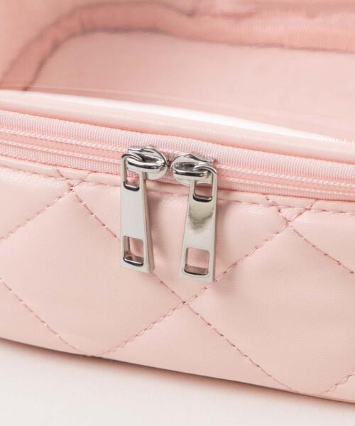 WEGO（ウィゴー）の「WEGO/パールキルティング2WAYぬいポーチ（ポーチ・レディース・ライトパープル/ブラック/ワイン/ライトピンク/サックスブルー/ゴールド/シルバー/オフホワイト・FREE）」の14枚目の写真