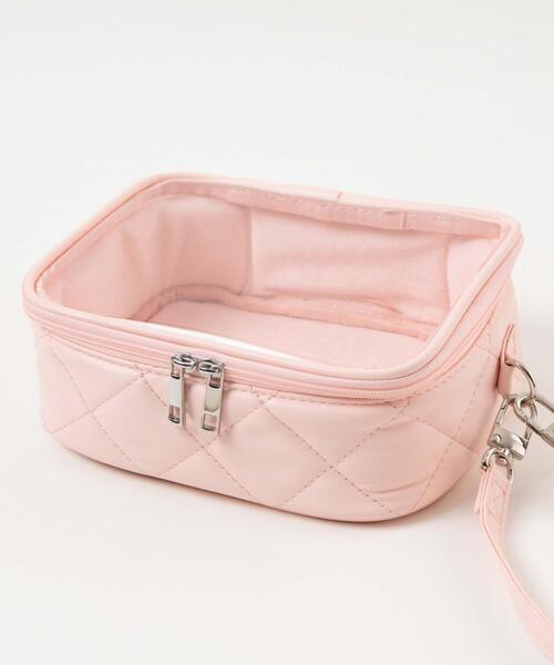 WEGO（ウィゴー）の「WEGO/パールキルティング2WAYぬいポーチ（ポーチ・レディース・ライトパープル/ブラック/ワイン/ライトピンク/サックスブルー/ゴールド/シルバー/オフホワイト・FREE）」の15枚目の写真