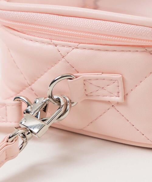 WEGO（ウィゴー）の「WEGO/パールキルティング2WAYぬいポーチ（ポーチ・レディース・ライトパープル/ブラック/ワイン/ライトピンク/サックスブルー/ゴールド/シルバー/オフホワイト・FREE）」の16枚目の写真