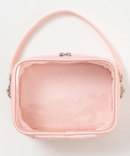 WEGO（ウィゴー）の「WEGO/パールキルティング2WAYぬいポーチ（ポーチ・レディース・ライトパープル/ブラック/ワイン/ライトピンク/サックスブルー/ゴールド/シルバー/オフホワイト・FREE）」の17枚目の写真