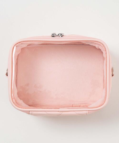 WEGO（ウィゴー）の「WEGO/パールキルティング2WAYぬいポーチ（ポーチ・レディース・ライトパープル/ブラック/ワイン/ライトピンク/サックスブルー/ゴールド/シルバー/オフホワイト・FREE）」の9枚目の写真