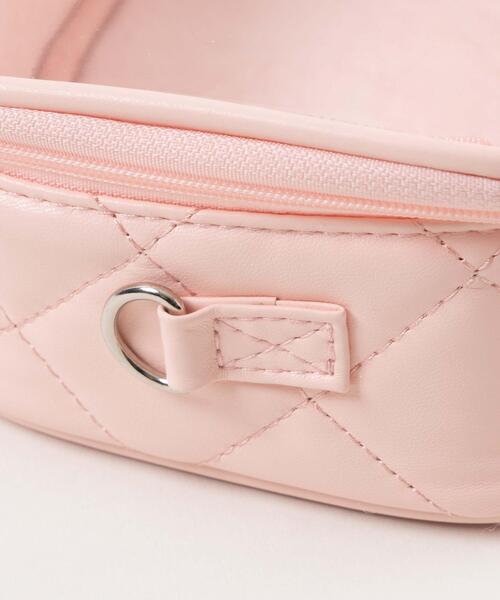 WEGO（ウィゴー）の「WEGO/パールキルティング2WAYぬいポーチ（ポーチ・レディース・ライトパープル/ブラック/ワイン/ライトピンク/サックスブルー/ゴールド/シルバー/オフホワイト・FREE）」の10枚目の写真