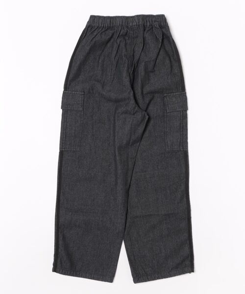 GORGE（ゴージ）の「ラインデニムカーゴパンツ（カーゴパンツ・レディース・ベージュ/ケミカルウォッシュ/ブラック・F）」の12枚目の写真