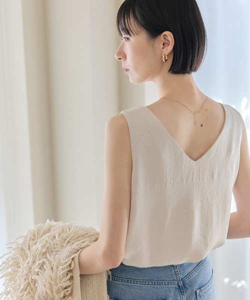 meilmada(メイルマダ)の「2wayヴィンテージサテンタンクトップ meilmada(メイルマダ)の「2wayヴィンテージサテンタンクトップ
