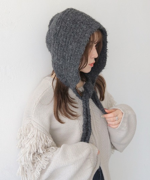 CLEIO（クレイオ）の「【CLEIO】ニットキャップ/ニットフード