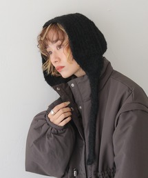 CLEIO（クレイオ）の「【CLEIO】ニットキャップ/ニットフード/バラクラバ KNIT BALACLAVA/737-12665（ニットキャップ/ビーニー）」