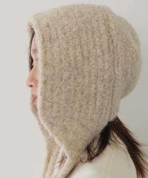 CLEIO】ニットキャップ/ニットフード/バラクラバ KNIT BALACLAVA/737