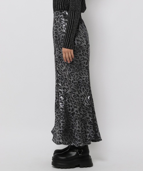 HARE（ハレ）の「レオパードマーメイドスカート(HARE)（スカート・レディース・ブラウン/グレー・FREE）」の16枚目の写真