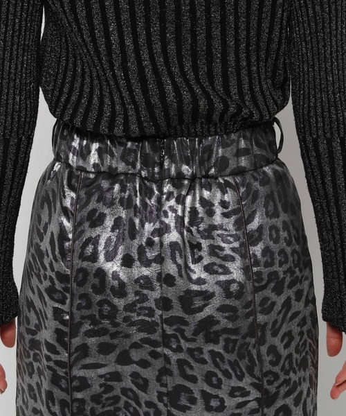 HARE（ハレ）の「レオパードマーメイドスカート(HARE)（スカート・レディース・ブラウン/グレー・FREE）」の9枚目の写真