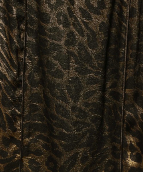 HARE（ハレ）の「レオパードマーメイドスカート(HARE)（スカート・レディース・ブラウン/グレー・FREE）」の4枚目の写真