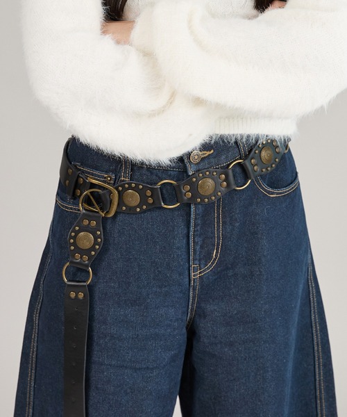 apresjour mignon×ARIAZ】ウエスタンベルト（ベルト）｜apres jour