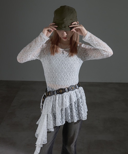 apresjour mignon×ARIAZ】ウエスタンベルト（ベルト）｜apres jour