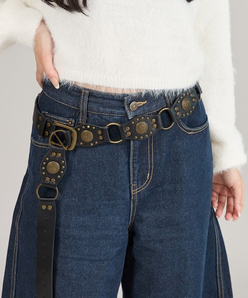 apresjour mignon×ARIAZ】ウエスタンベルト（ベルト）｜apres jour