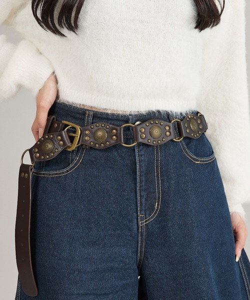 apresjour mignon×ARIAZ】ウエスタンベルト（ベルト）｜apres jour