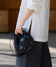 JOURNAL STANDARD relume | RELUME スタッズキンチャクBAG(クラッチバッグ)