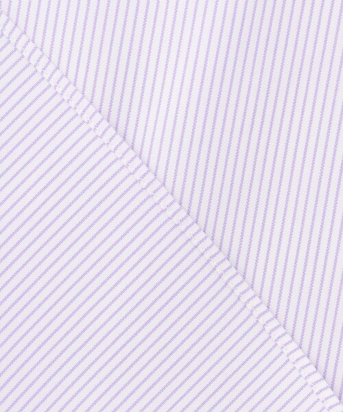 J.PRESS（ジェイプレス）の「【PREMIUM PLEATS / 形態安定】マイクロストライプ ドレスシャツ / B.D.（シャツ/ブラウス・メンズ・ライラック系1/ネイビー系1・首回り41cm-裄丈85cm/首回り40cm-裄丈85cm/首回り39cm-裄丈84cm/首回り38cm-裄丈84cm/首回り37cm-裄丈82cm/首回り43cm-裄丈86cm/首回り42cm-裄丈86cm）」の12枚目の写真
